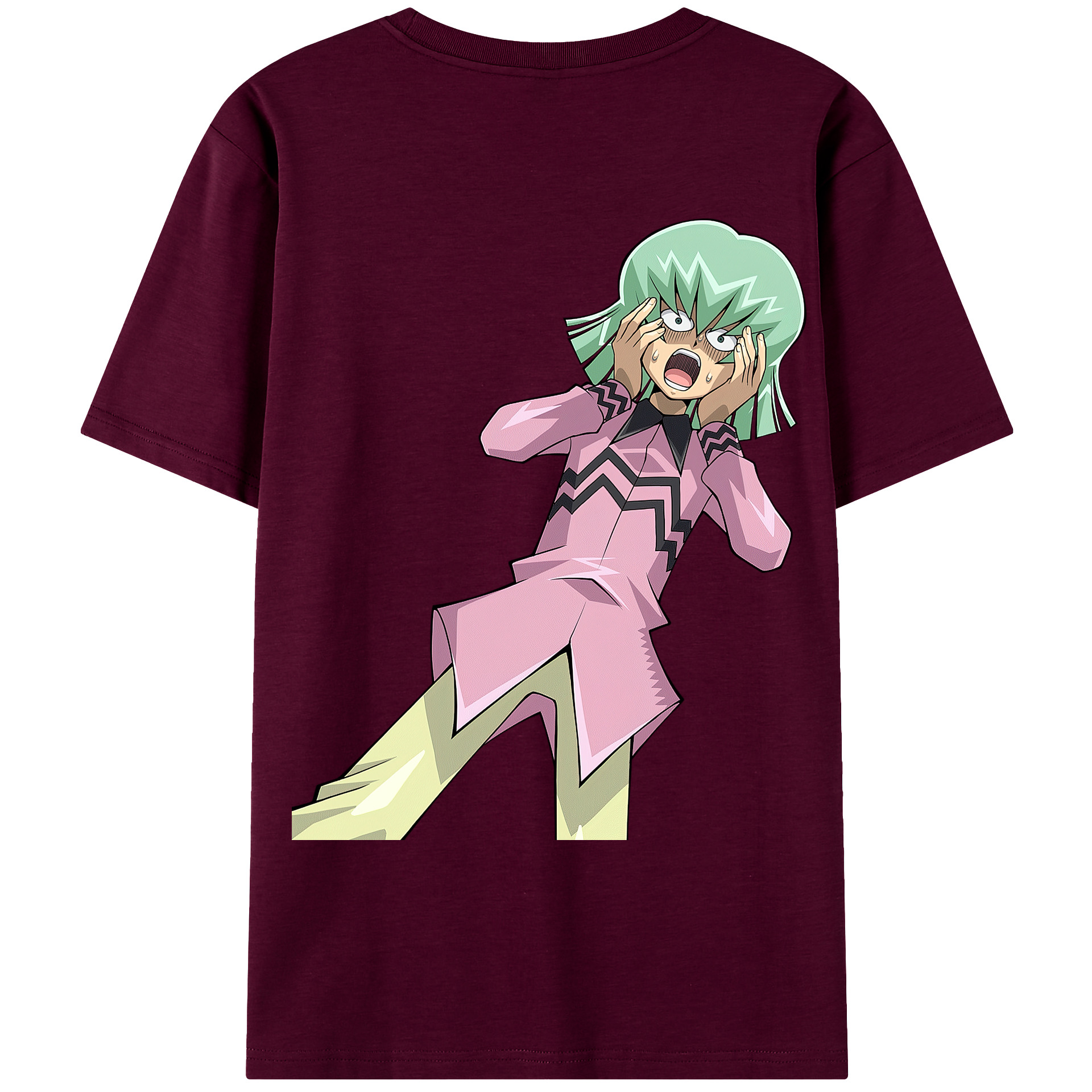 （画像用） 遊☆戯☆王 Yu-Gi-Oh! レディース半袖Tシャツ(バックプリント)